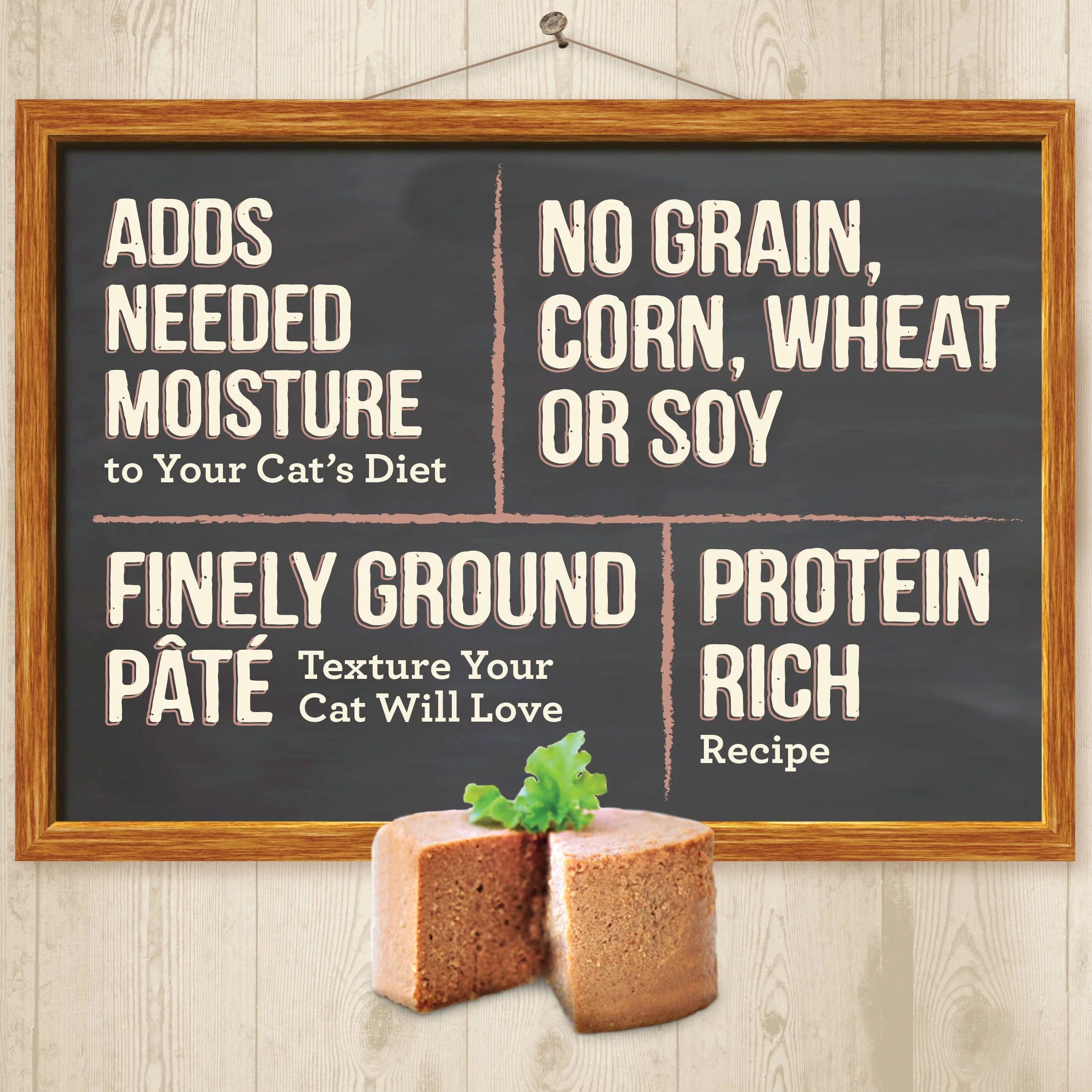 (24 Pack) Merrick Purrfect Bistro Grain Free Wet Cat Food Chicken Recipe Pate, 5.5 oz Cans