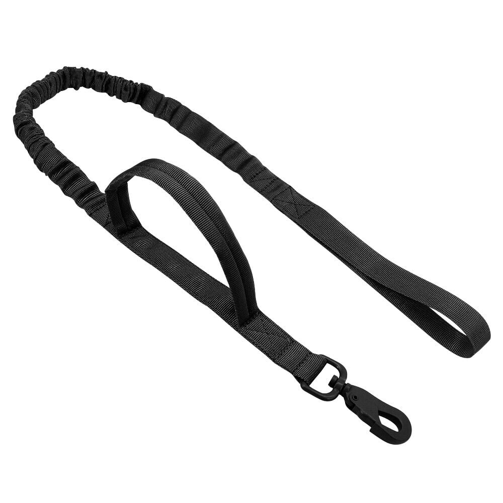 Tactical Dog Leash Elastic Bungee Military Canine Walking Training Lead 2 Handle