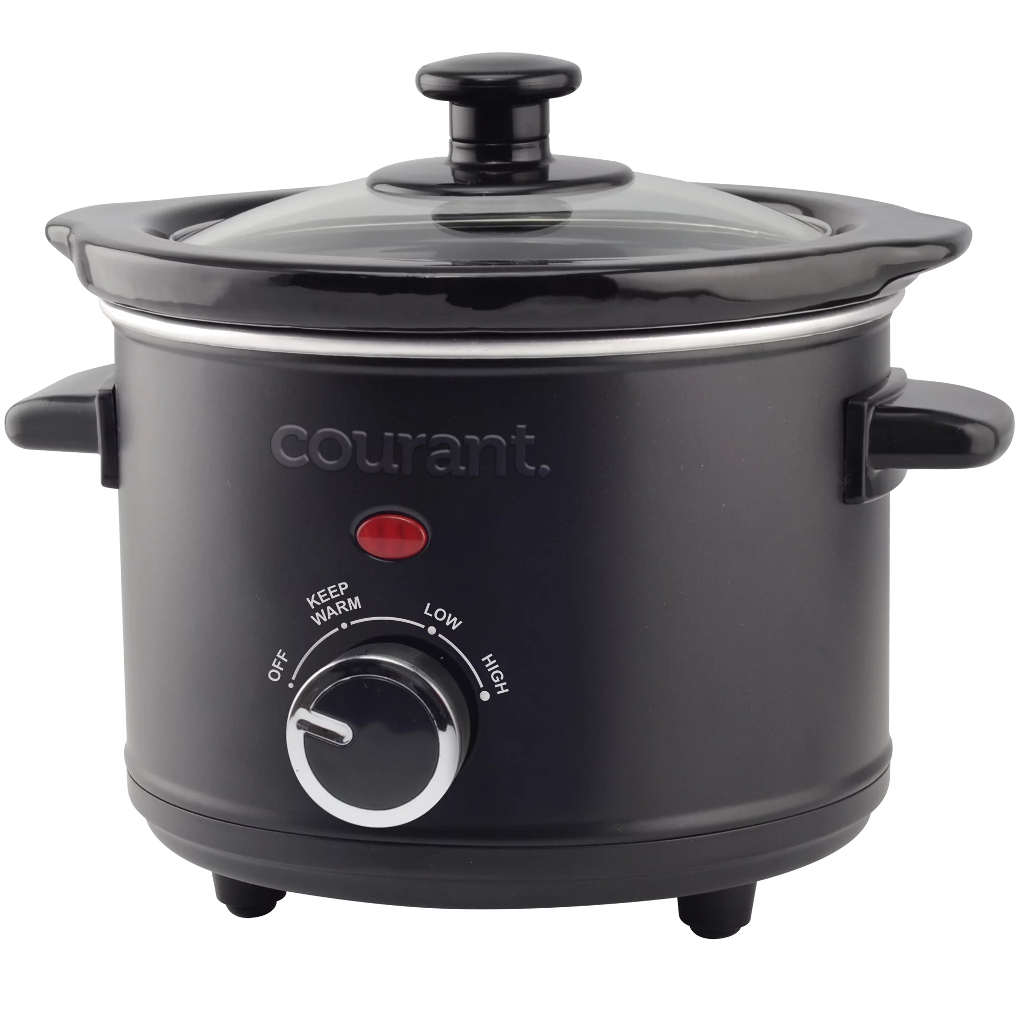 Courant 1.6-QT Slow Cooker - Black