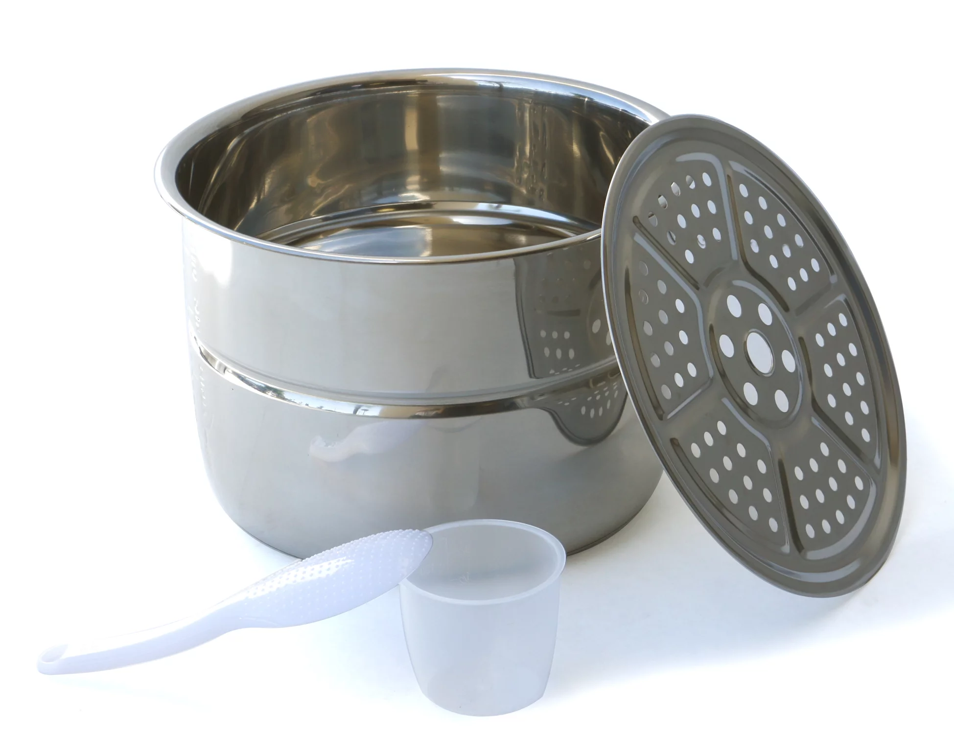 Sunpentown 6.5-Quart Stainless Steel Pressure Cooker with Quick-Release Button