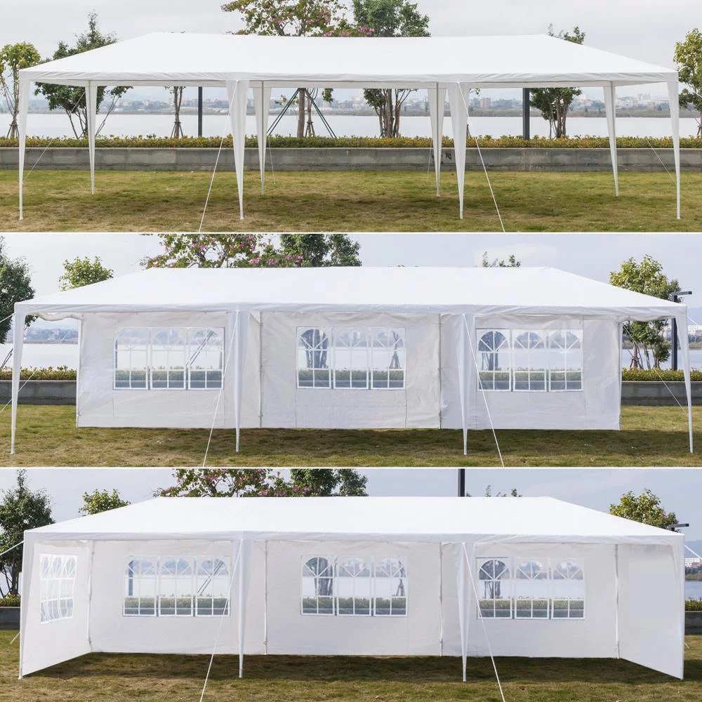 Winado 10' x 30' Canopy Tent Wedding Canopy Tent Pavilion w/ 5 Side Walls