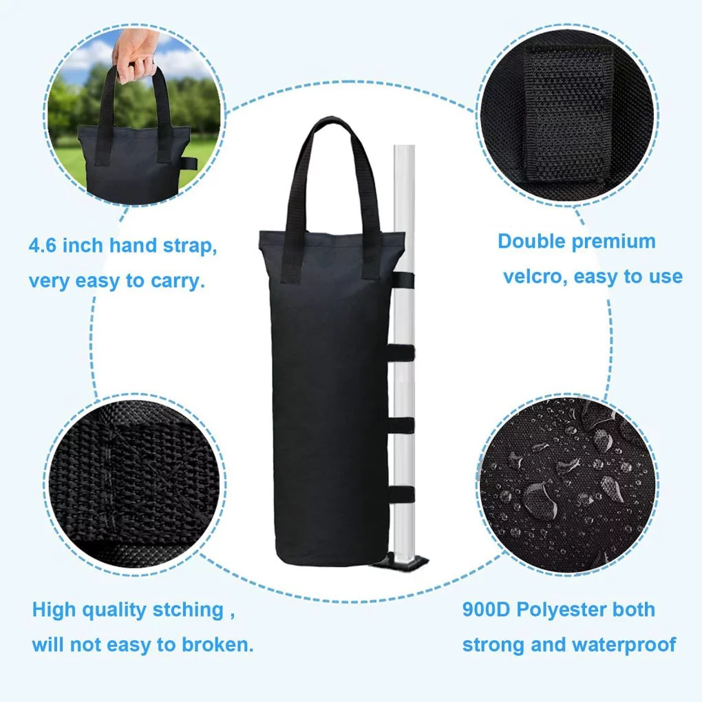 1111Fourone 4pcs Pop-up Tent Sandbags Outdoor Instant Canopy Sand Bags Waterproof Empty Patio Umbrella Weights