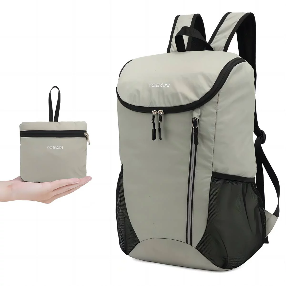 Packable Travel Hiking Backpack for Men Women, 40L Foldable Camping Backpack, Ultralight Outdoor Sport Daypack