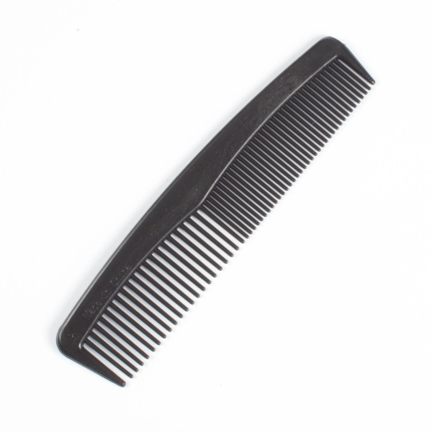 Fine Toothed Combs - Plastic Hair Comb With Fine & Extra Fine Teeth - Grooming Accessories For Straightening, Styling, Parting & Detangling - 9-Inch, 12 Combs Per Bag, 20 Bags Black