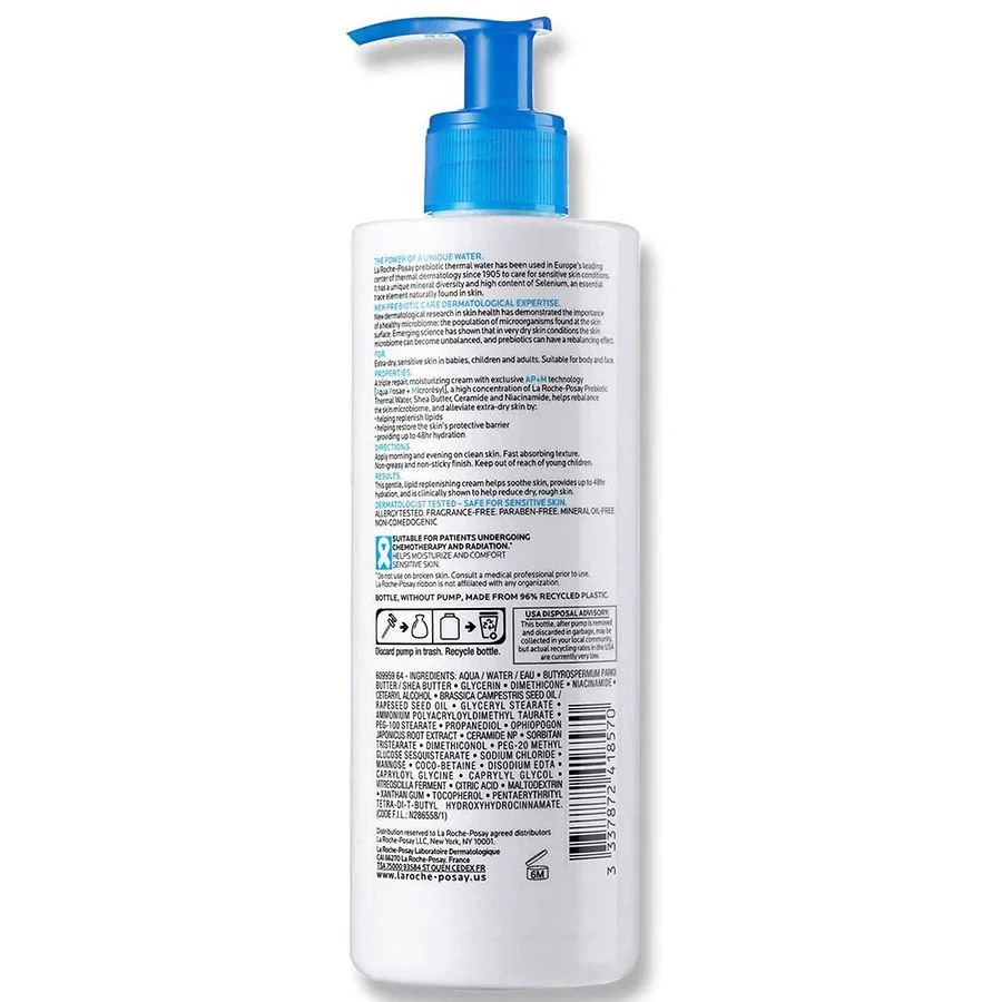 La Roche-Posay Lipikar Balm AP+ Lotion, Body and Face Moisturizer for Extra Dry Skin