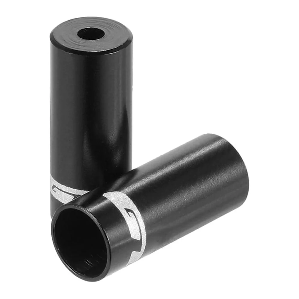Vistreck 100pcs 4mm/5mm Aluminum Alloy Bike Derailleur Shift Brake Wire Cable End Cap Shifter Cable Housing Ferrules Tupe Tops Replacement Set