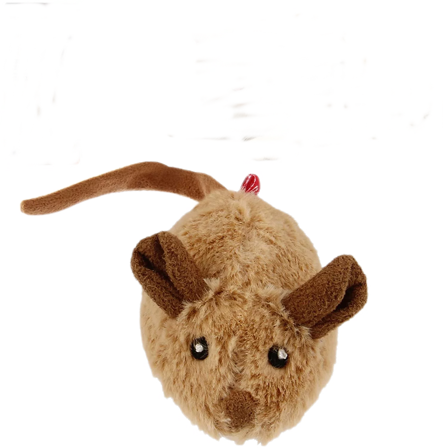 Interactive cat toy automatic moving mouse with realistic squeak mouse toy, about 8.5*4cm/3.3*1.5 inches in length