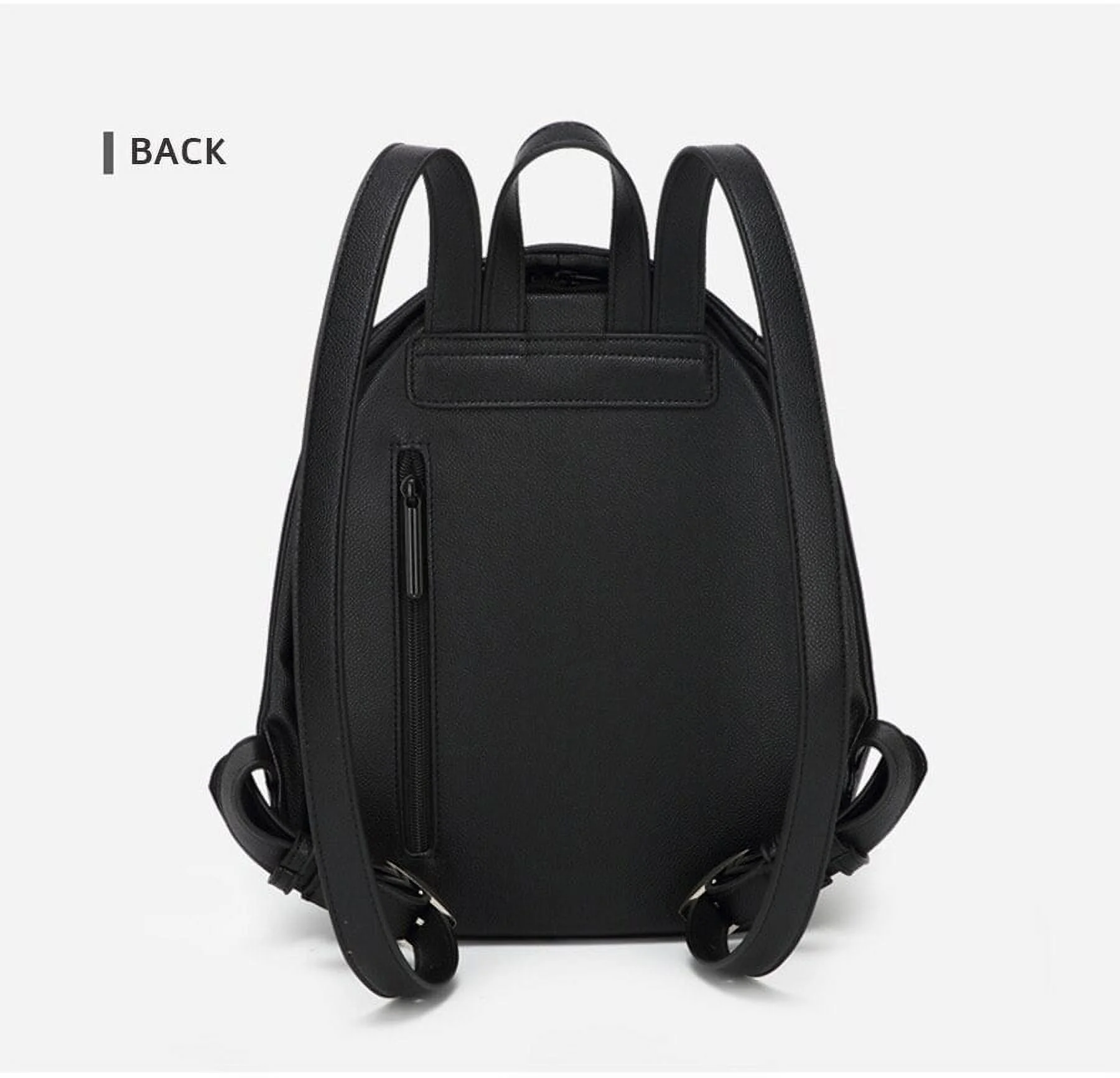 Women PU Leather Backpack Shoulder Bag Small Fashion Anti-Theft Back Pack Rucksack Reflective Stripe Bagpack for Girl School Bag