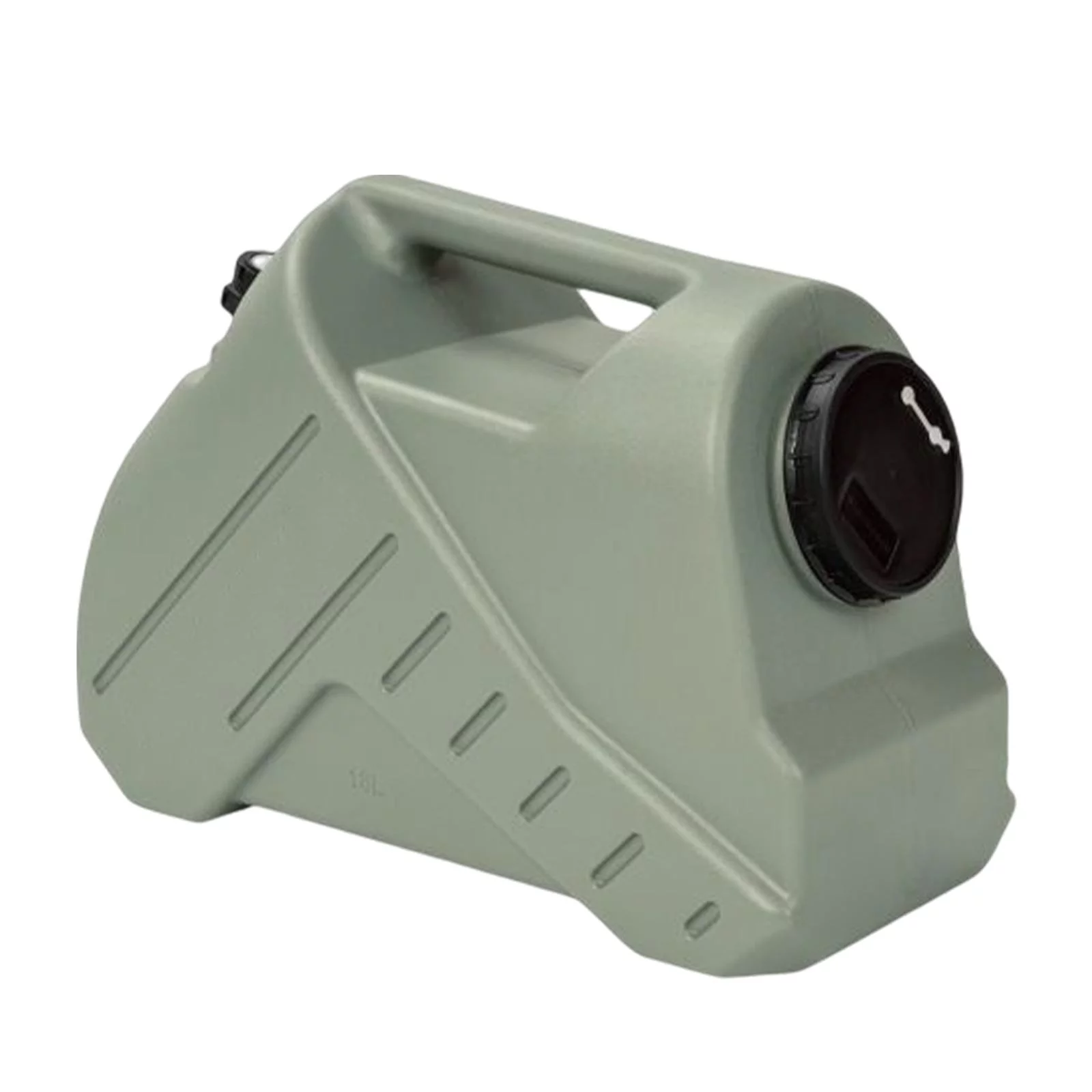 Portable Water Storage Tank with Faucet Drink Dispenser Bottle Water Jug Large Capacity for Backpacking Tourism Reservoir Survival BBQ 18L