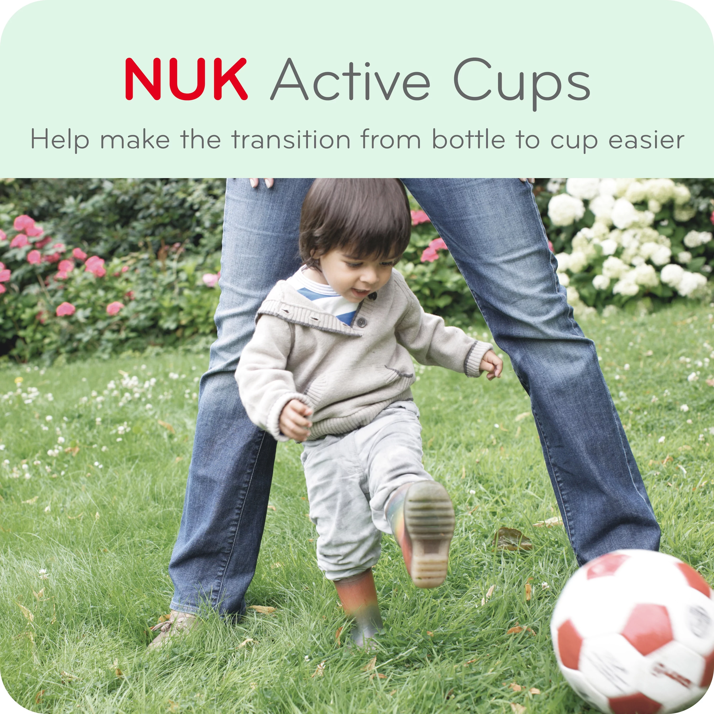 NUK Active Soft Spout Sippy Cup, Mickey Mouse, 10 Ounces, 12+ Months, 1 Pack