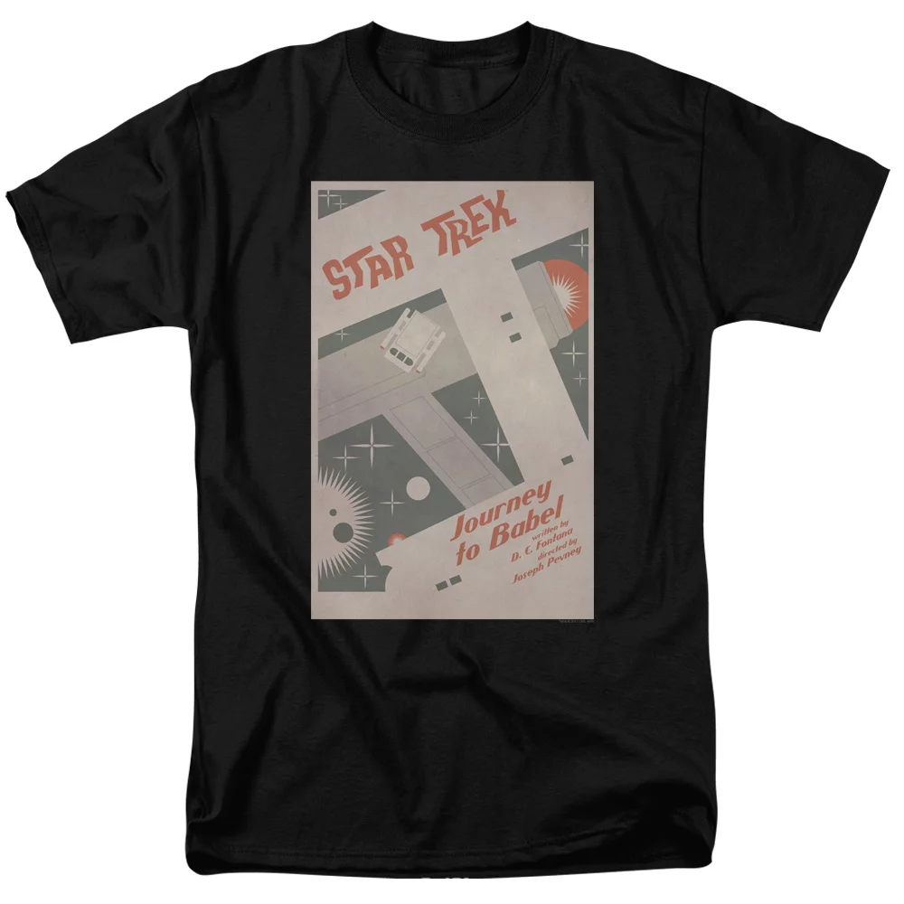 Star Trek Tos Episode 39 Adult 18/1 T-Shirt Black