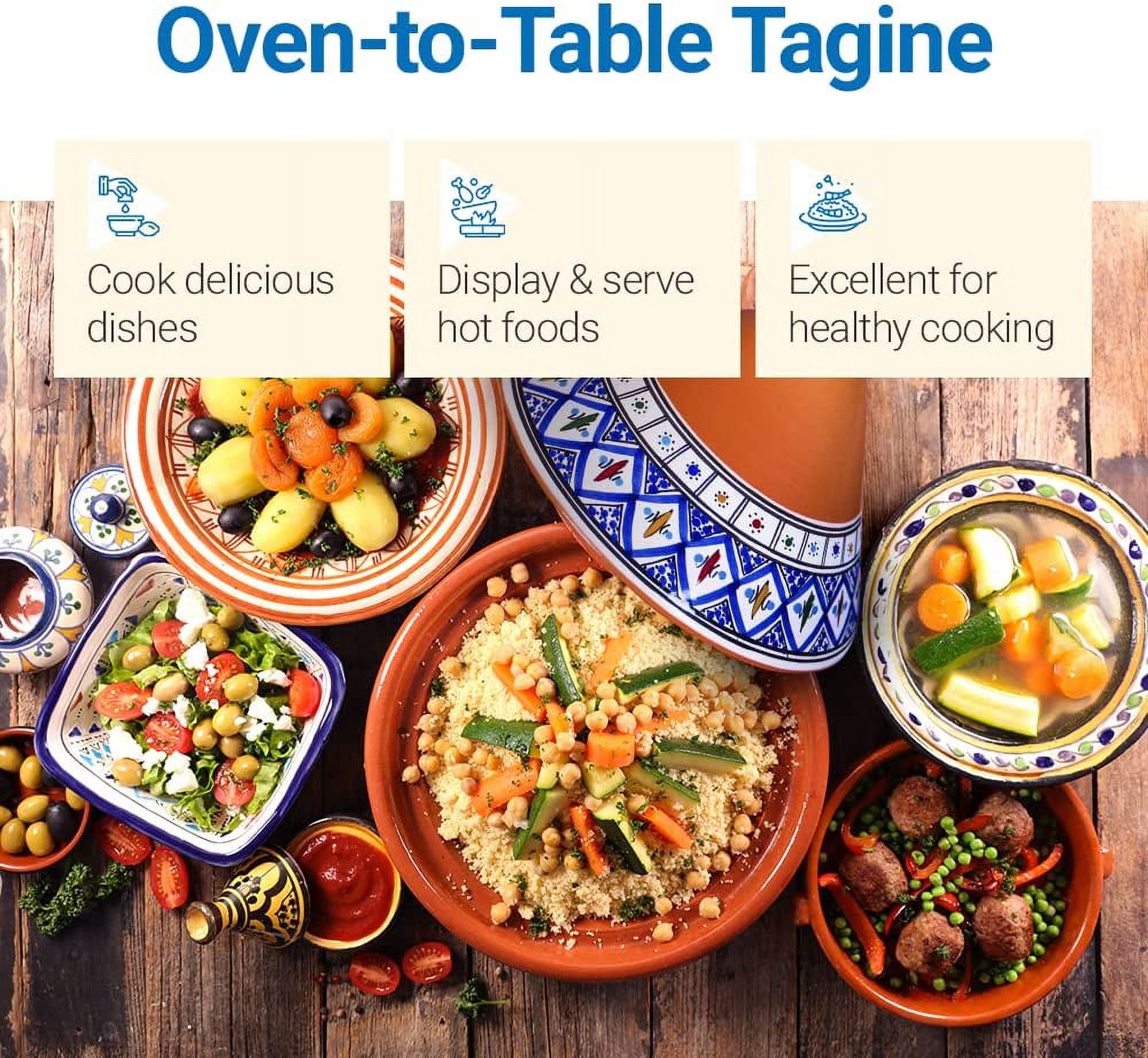 YONG and Serving Platter Bundle | Pots and Plate Set For Cooking and Serve Ware (Large , Appetizer Tray) | and