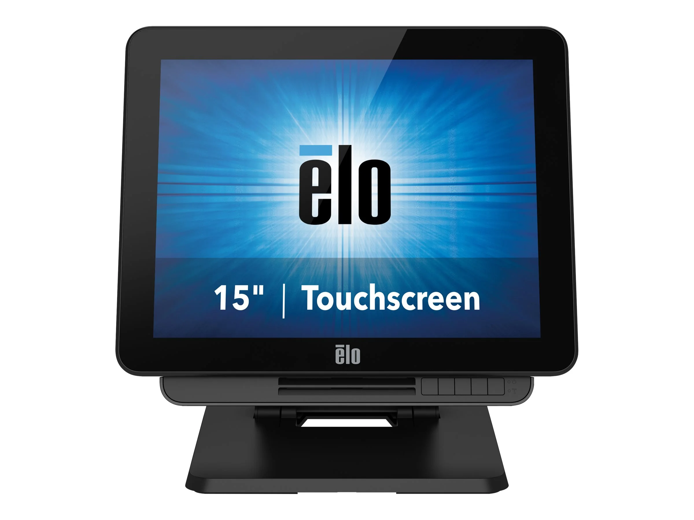 Elo X-Series Touchcomputer ESY15X3 - All-in-one - 1 x Core i3 6100TE / 2.7 GHz - RAM 4 GB - SSD 128 GB - HD Graphics 530 - GigE - WLAN: Bluetooth 4.0, 802.11a/b/g/n/ac - Windows 10 - monitor: LED 15