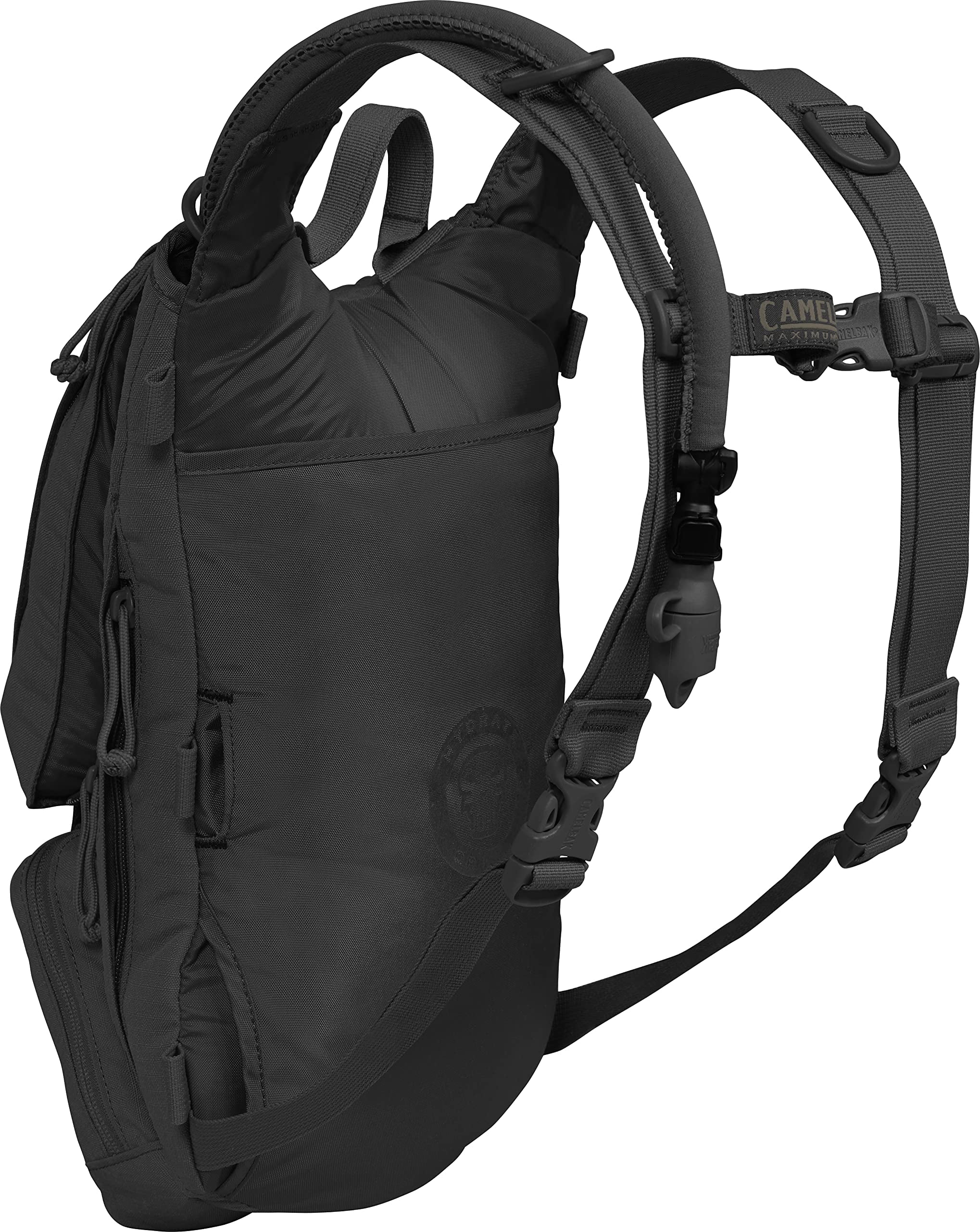CamelBak Ambush Mil Spec Crux Hydration Pack, 100oz, Black