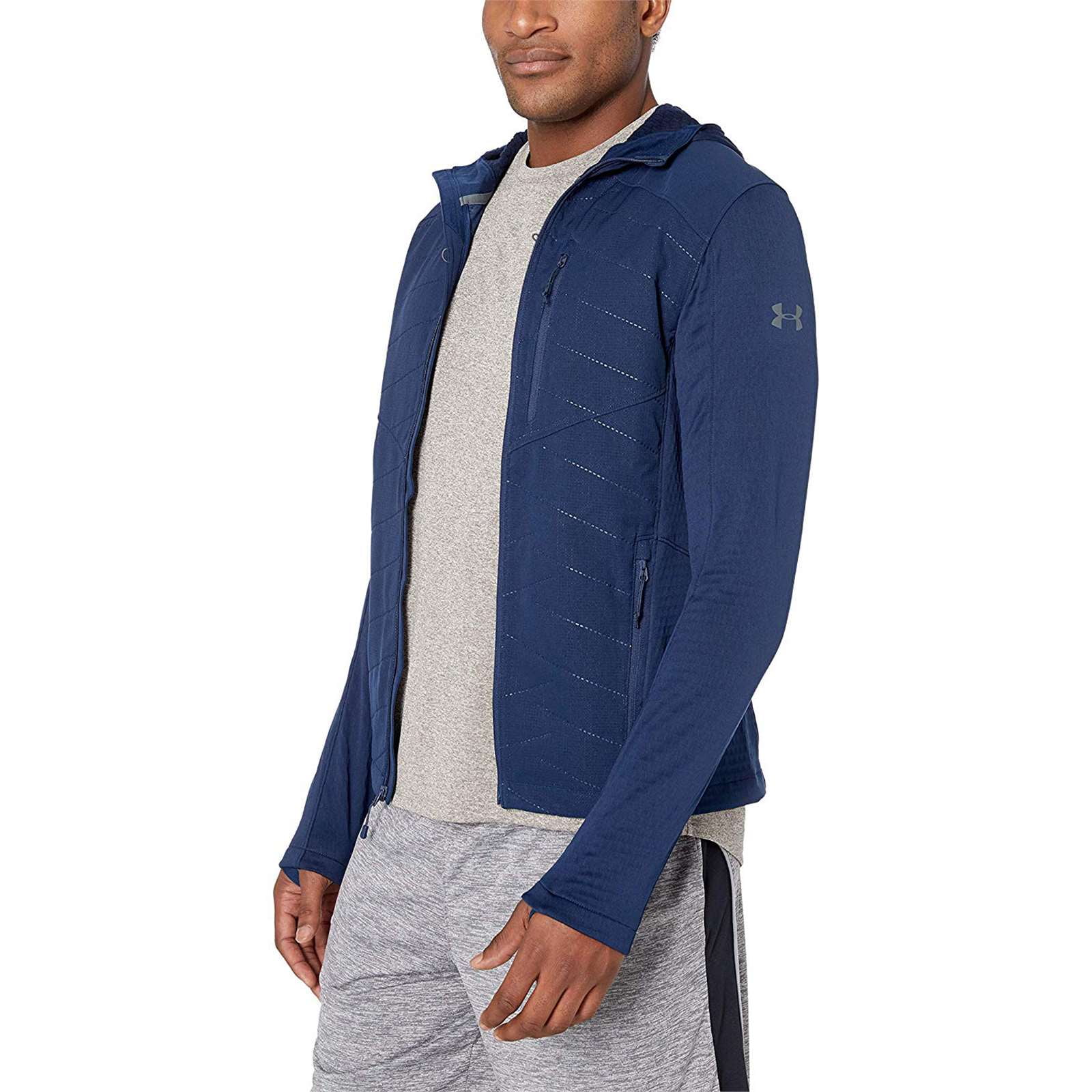 Under Armour Men's Coldgear Reactor Exert Hiking Jacket, Academy,L - US