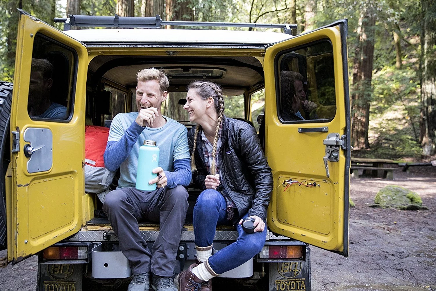 Vacuum Insulated Wide Mouth Stainless Steel Water Bottle with Flex Cap