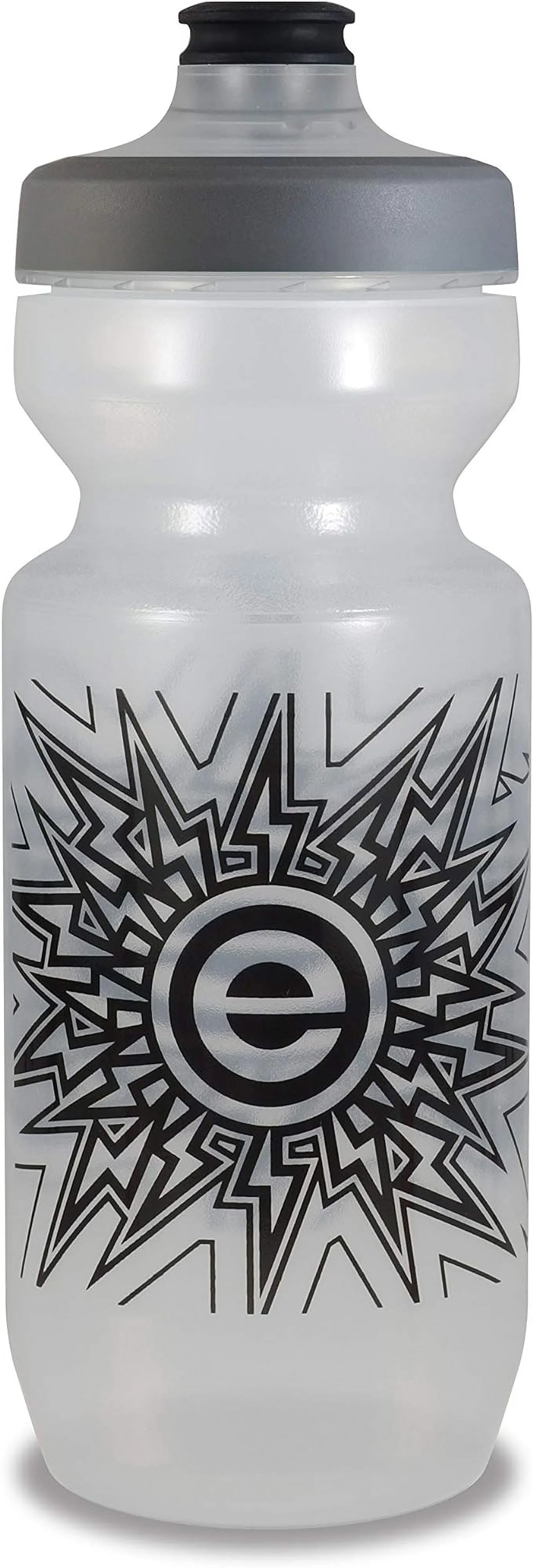 NGN Sport - Purist Water Bottle | Premium Bike Water Bottle with Leak Proof Watergate Cap - 22 oz (1-Pack) (Clear)