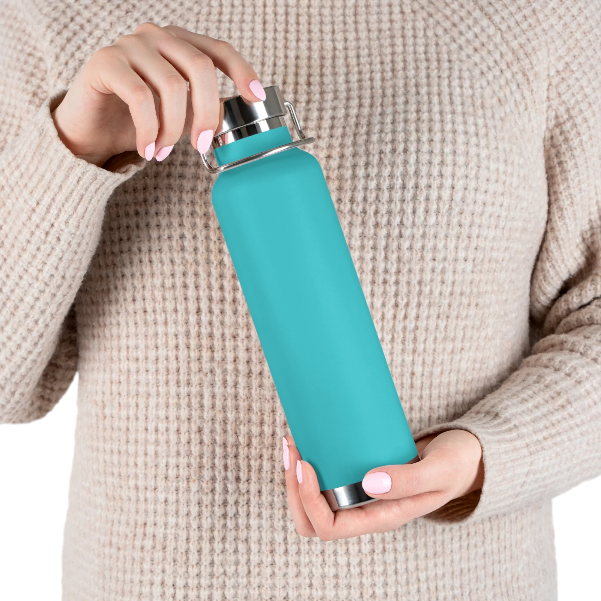 Stainless Steel Copper Vacuum Insulated Bottle, 22oz - Hot & Cold Drinks