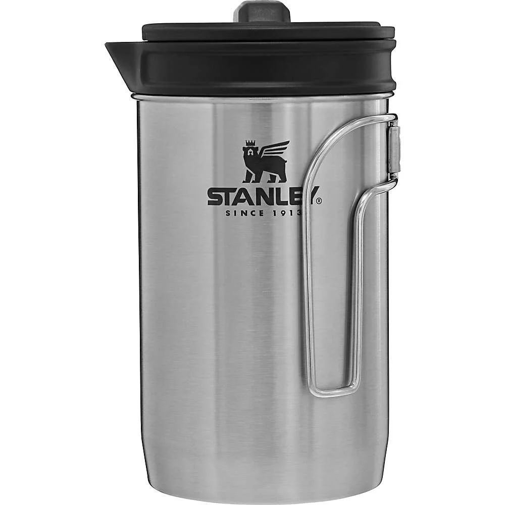 Stanley Adventure All-in-One Stainless Steel Boil + Brew Camping French Press Coffee Maker, 32 oz