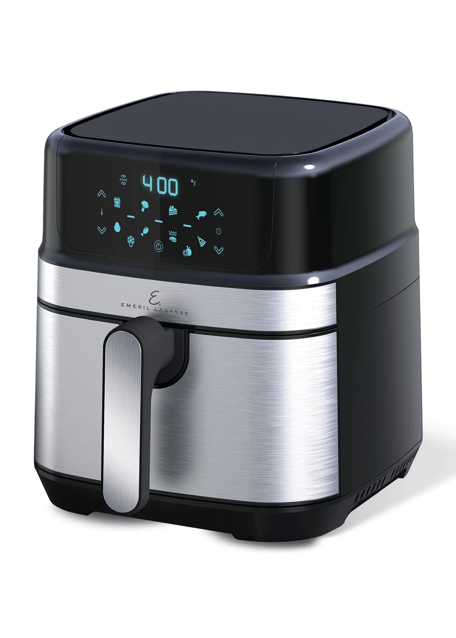 Emeril Lagasse Air Fryer Elite Home, 5 Quarts - Stainless Steel