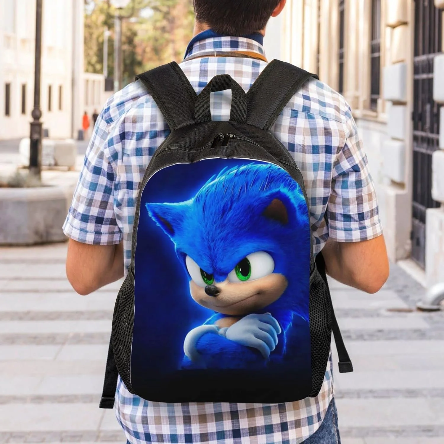 Sonic the Hedgehog 3pcs Backpack Set Casual Travel Backpack 01 XGZ