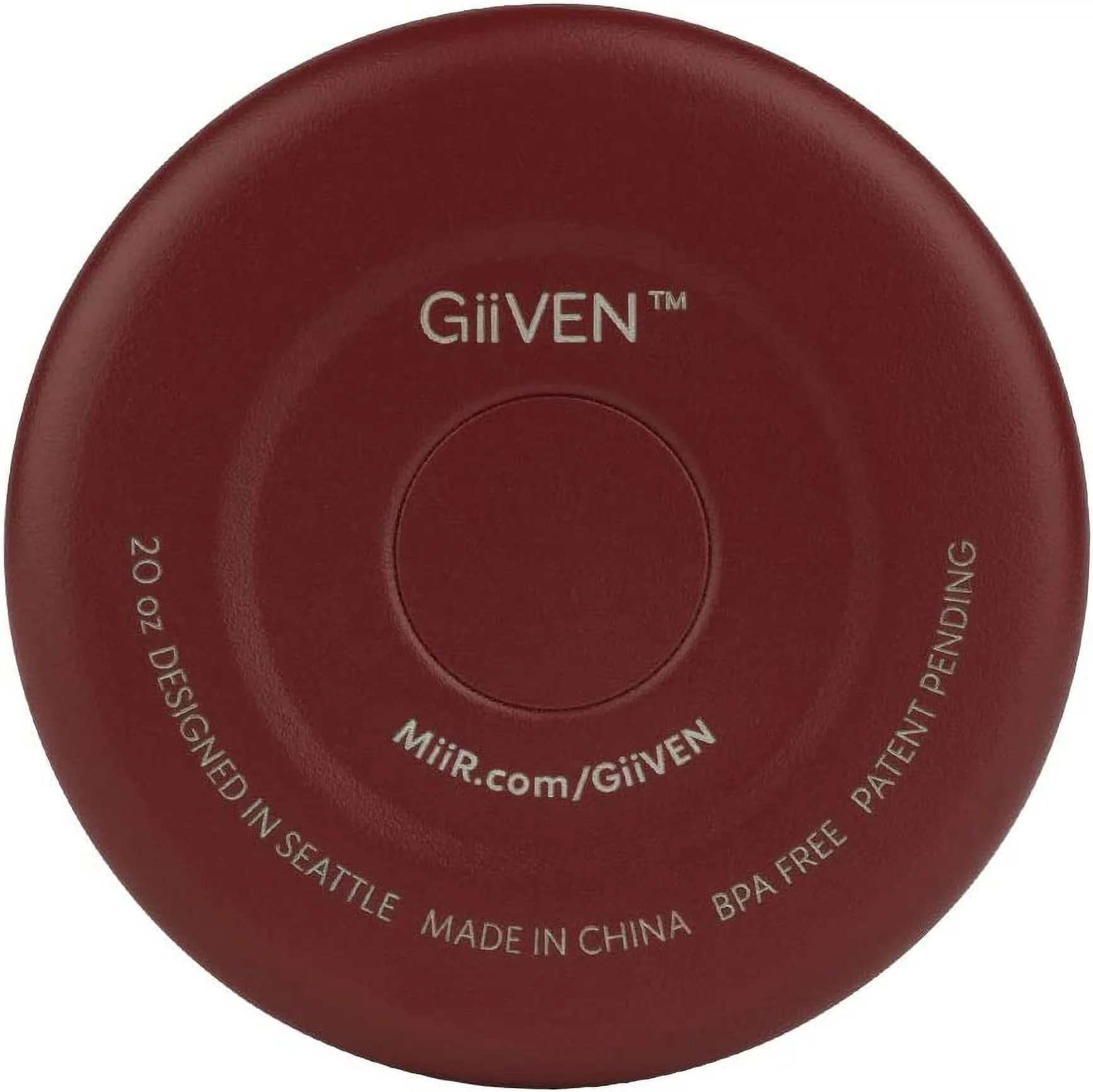 GiiVEN 32 oz. Bottle Lava Red