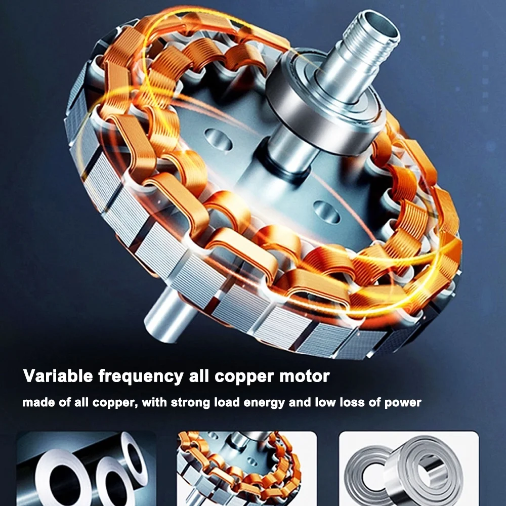 Shinysix Multifunctional Cordless Car Tire Pump USB Rechargeable Digital Display