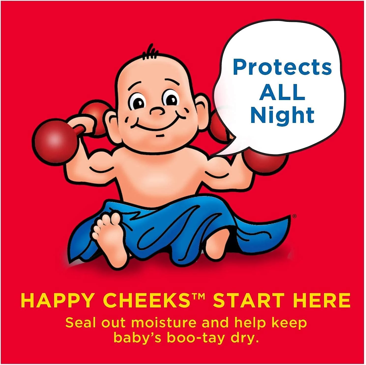 Boudreaux's Maximum Strength Butt Paste diaper rash ointment 2 oz (Pack of 3)