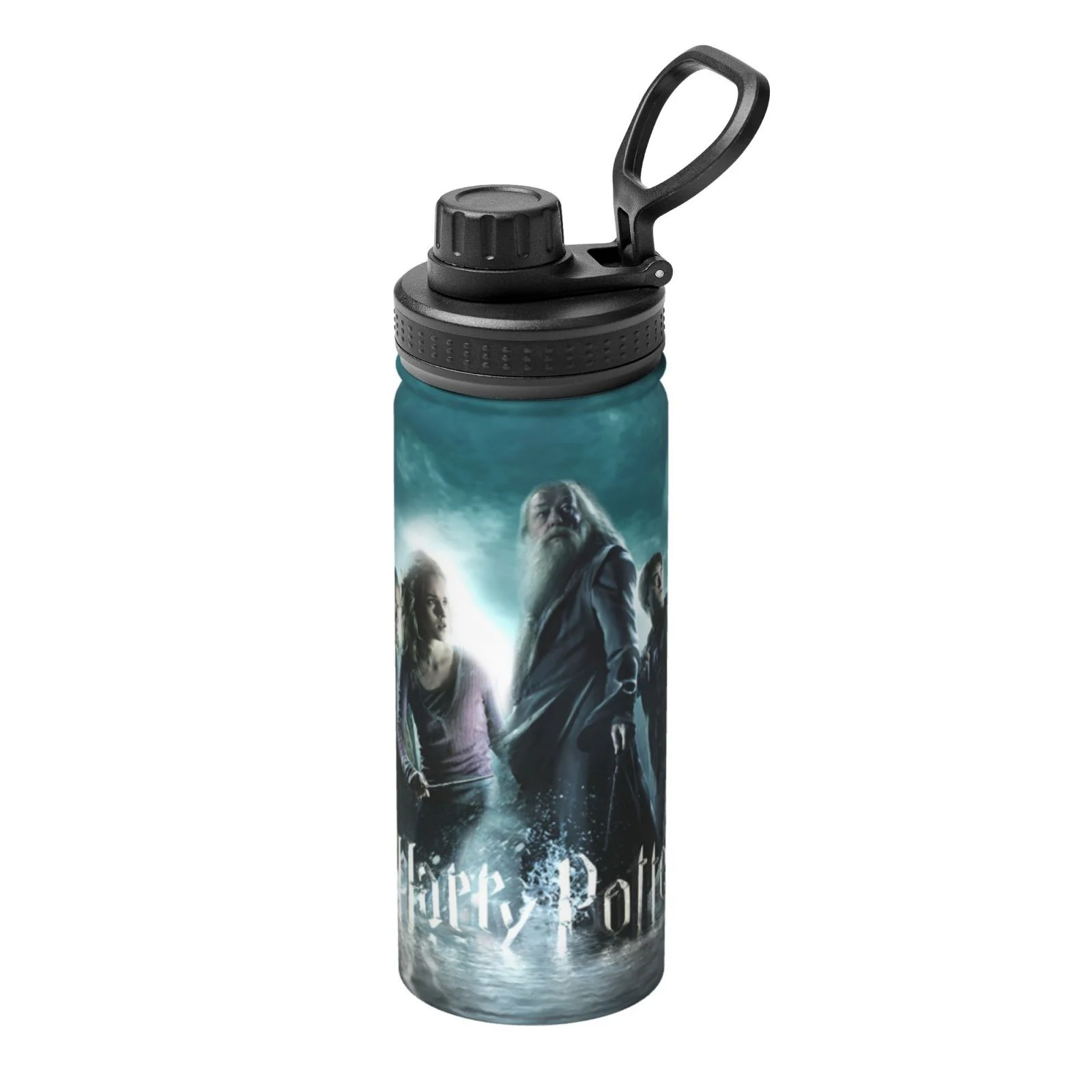 Harry Potter Sports Insulated Water Bottles Kettle Stainless Steel Portable Cup18OZ For Travel Gym School