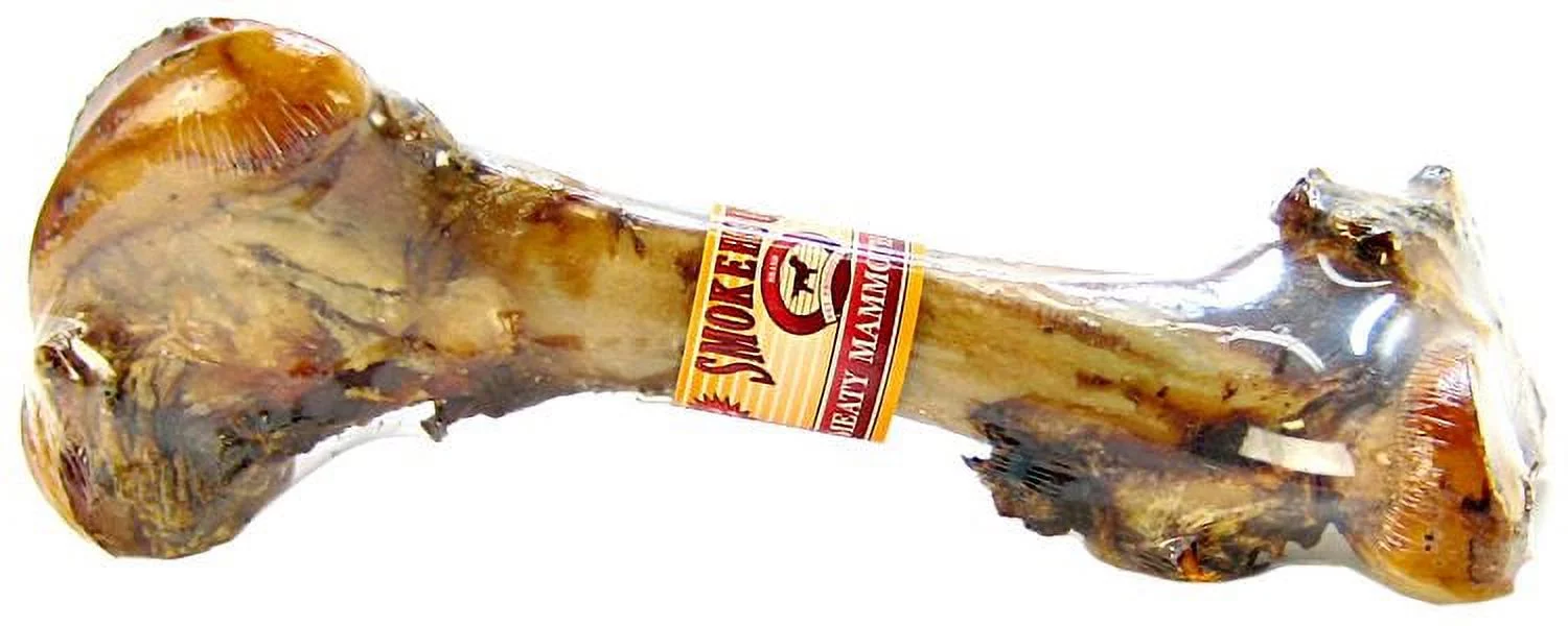 Smokehouse 100-Percent Natural Meaty Mammoth Bone Dog Treat