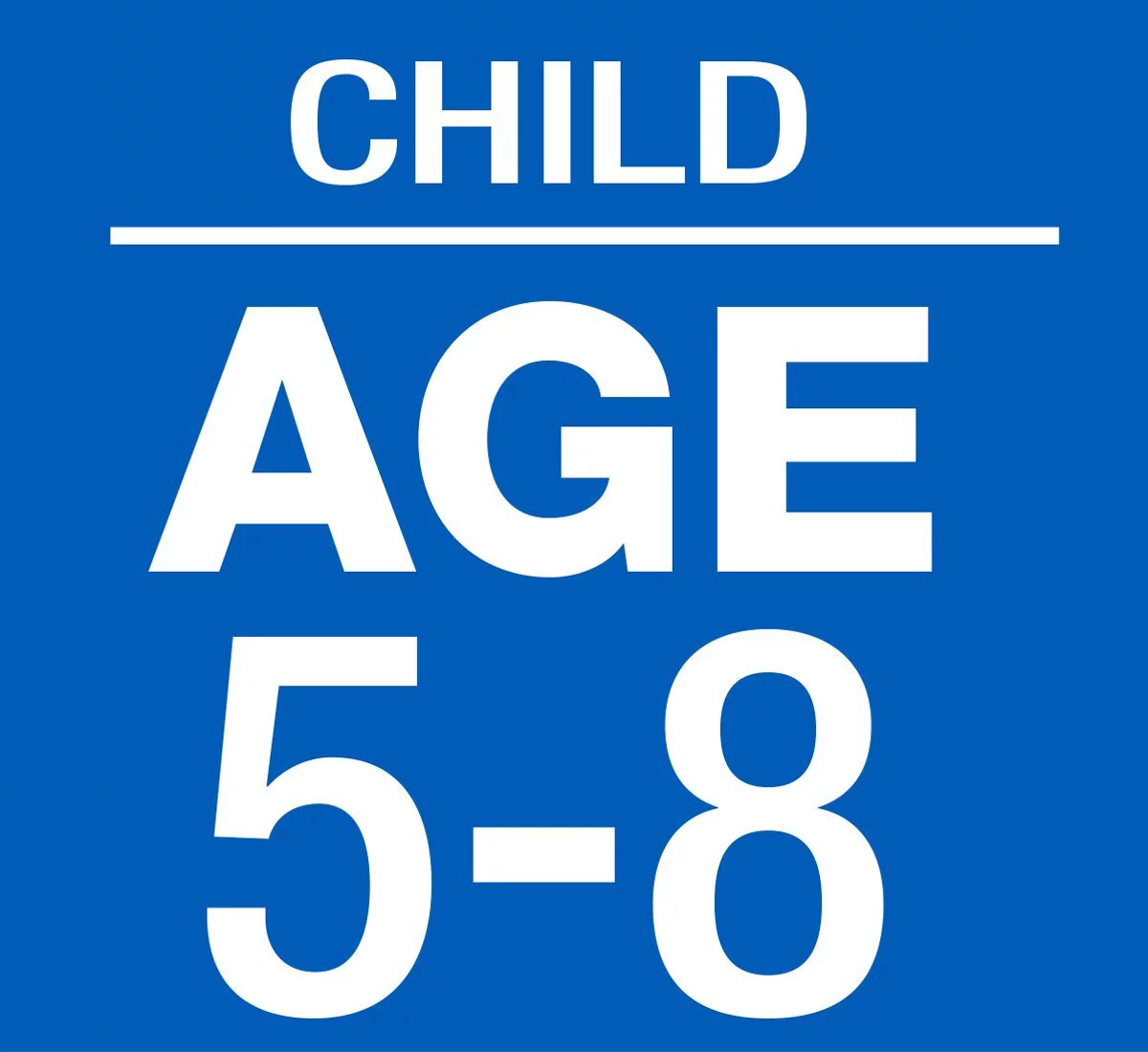 BIKE HELMET BLUE AGE5-8 (Pack of 1)