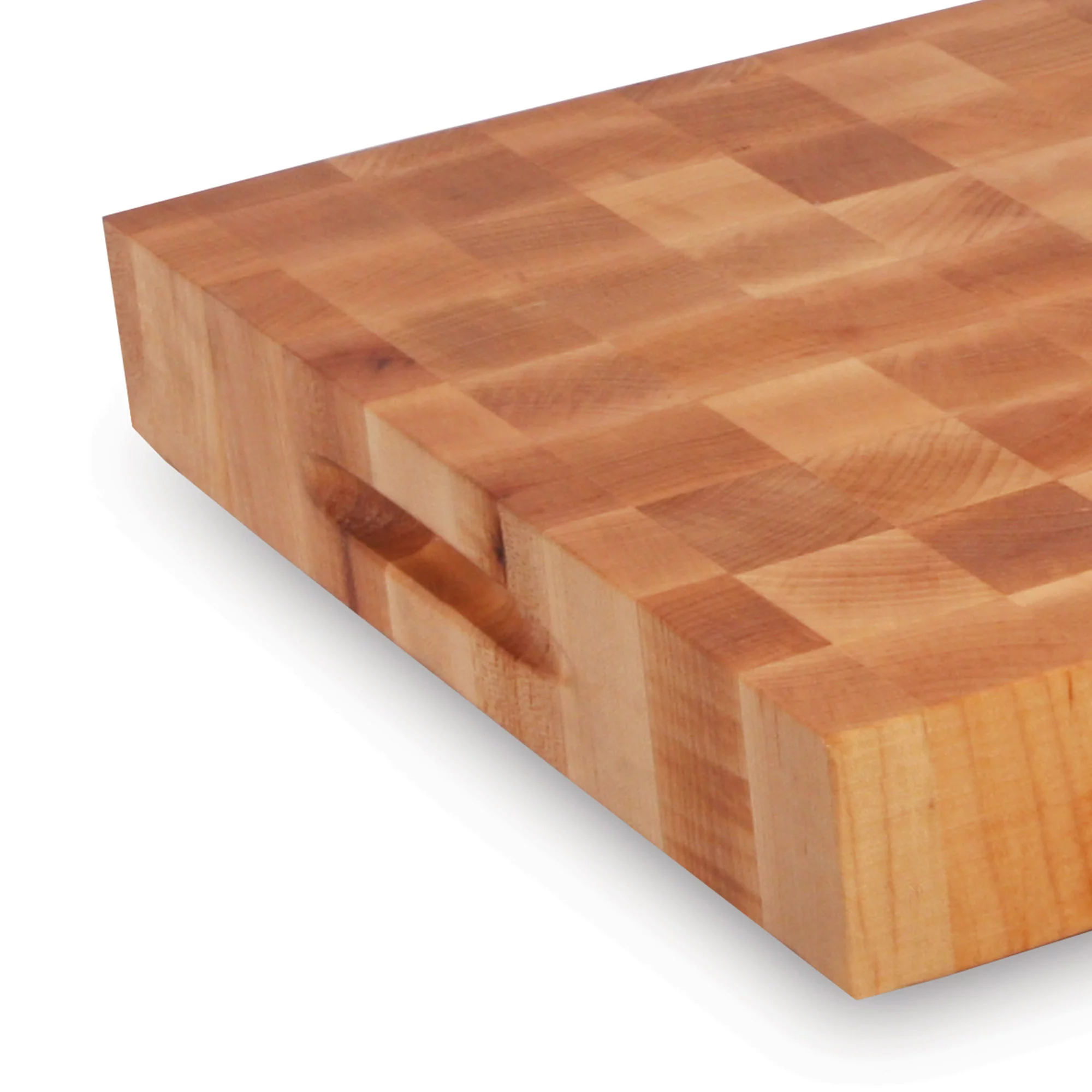 John Boos Rectangle Maple Cutting Board with Grips