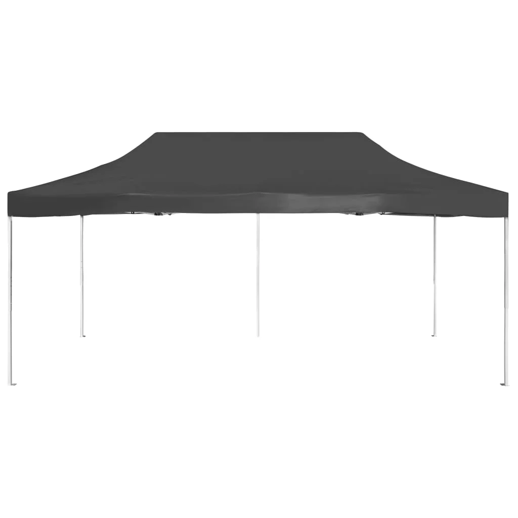 Buyweek Professional Folding Party Tent Aluminum 19.7'x9.8' Anthracite