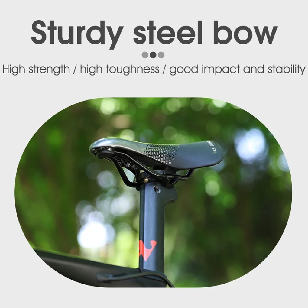 ammoon Streamlined Design Mountain Bike Seats, Prostate Pressure , Road Bike Saddle