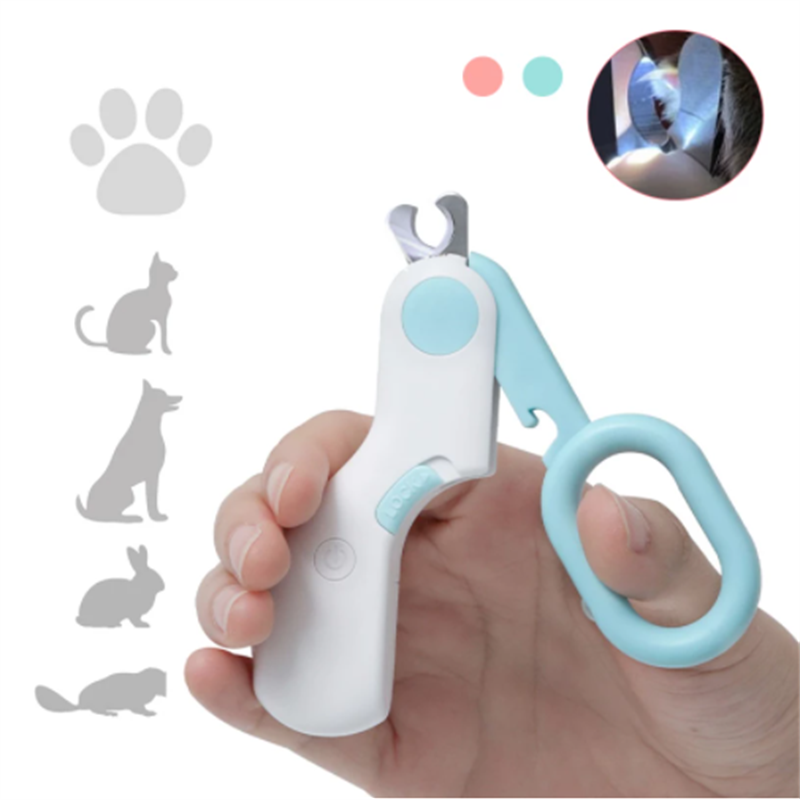Professional Pet Grooming Tools - LED Light Pet Clippers & Nail Clippers Cats