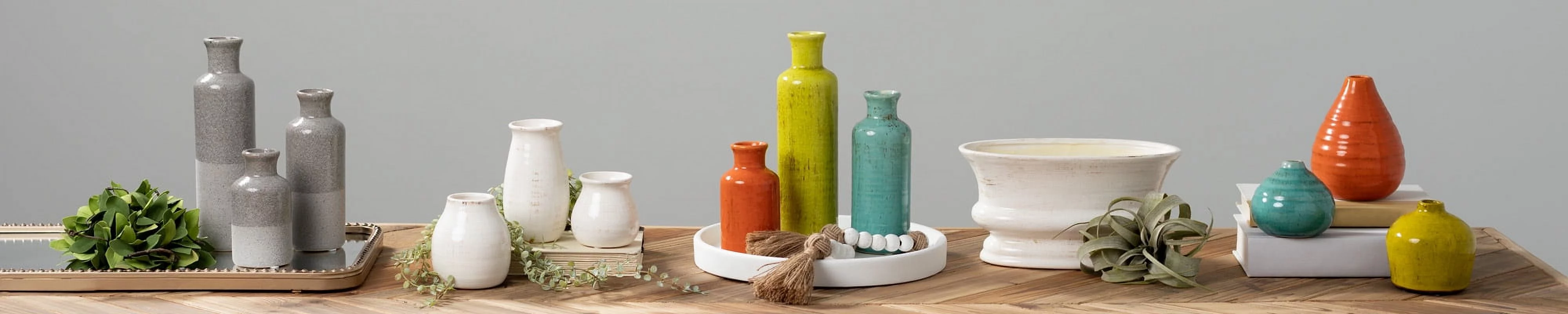 Sullivans Set of 3 Petite Ceramic Vases 3