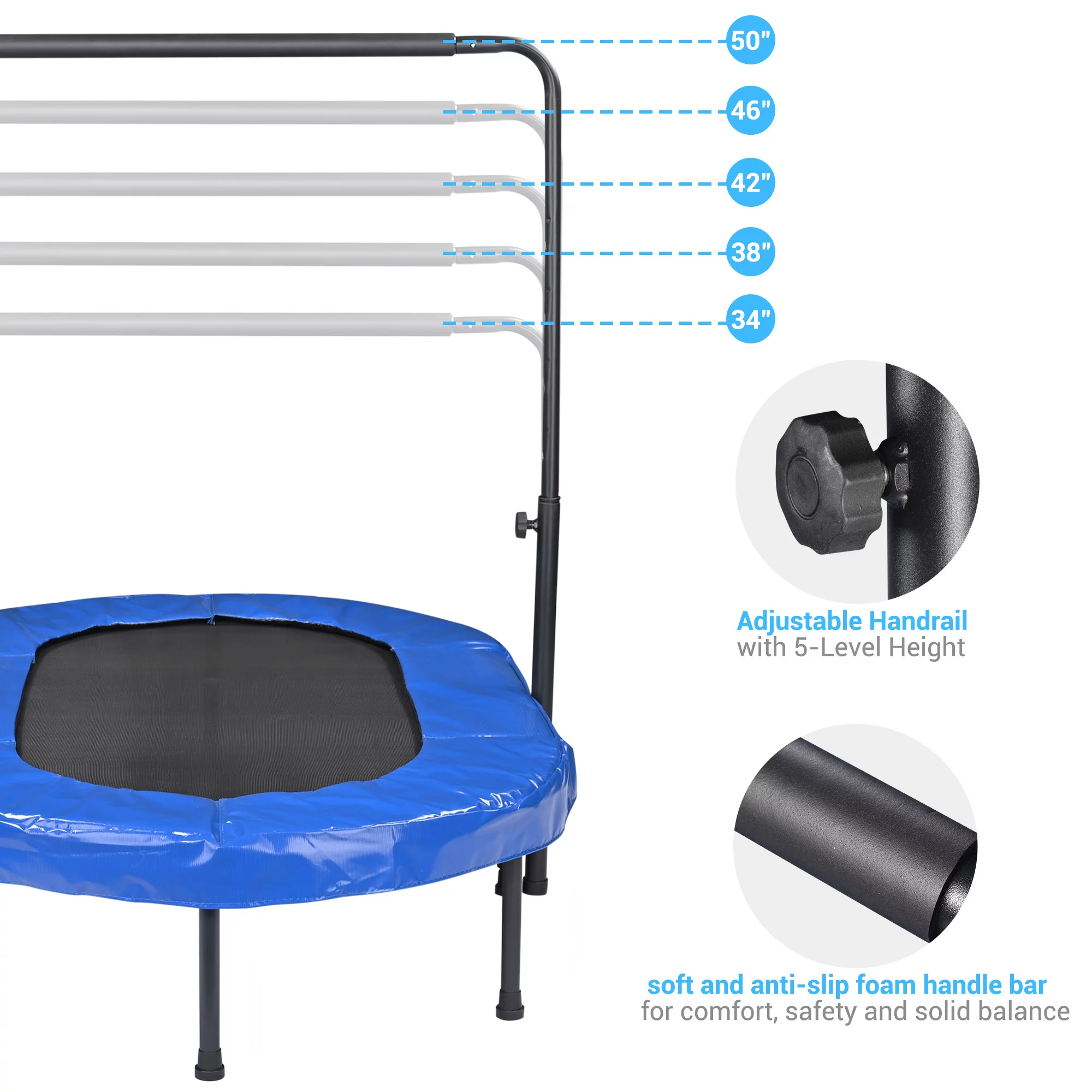 Yescom Mini Trampoline 60