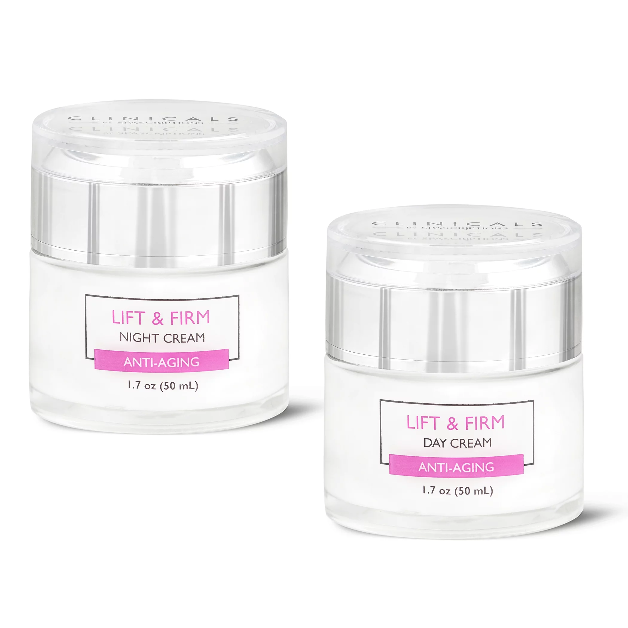 Clinicals- Lift & Firm Day & Night Cream Set - 2 Pack (1.7oz) (Collagen: Lift & Firm)