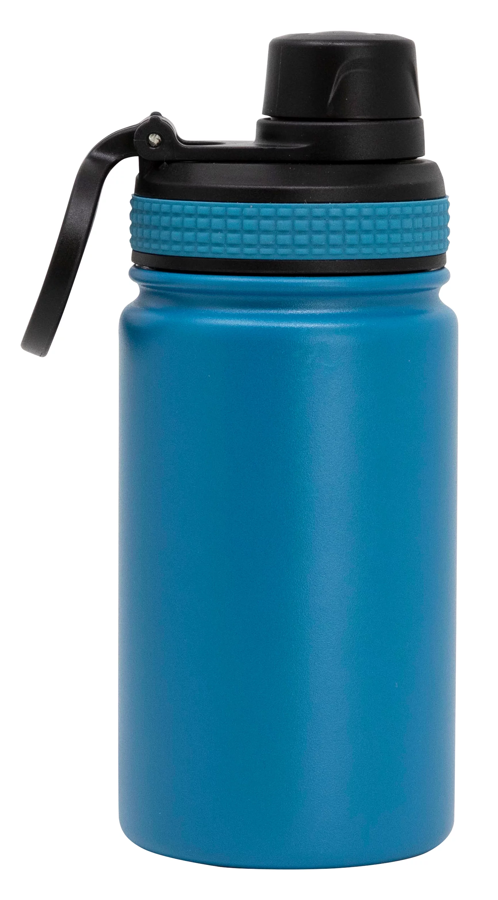MIRA 12oz Insulated Kids Water Bottle with Spout Lid & Handle, Stainless Steel, Denim