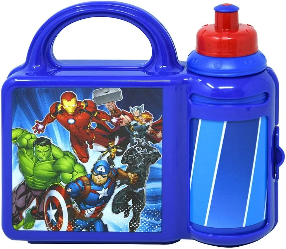 Lunch Box With Water Bottle Combo