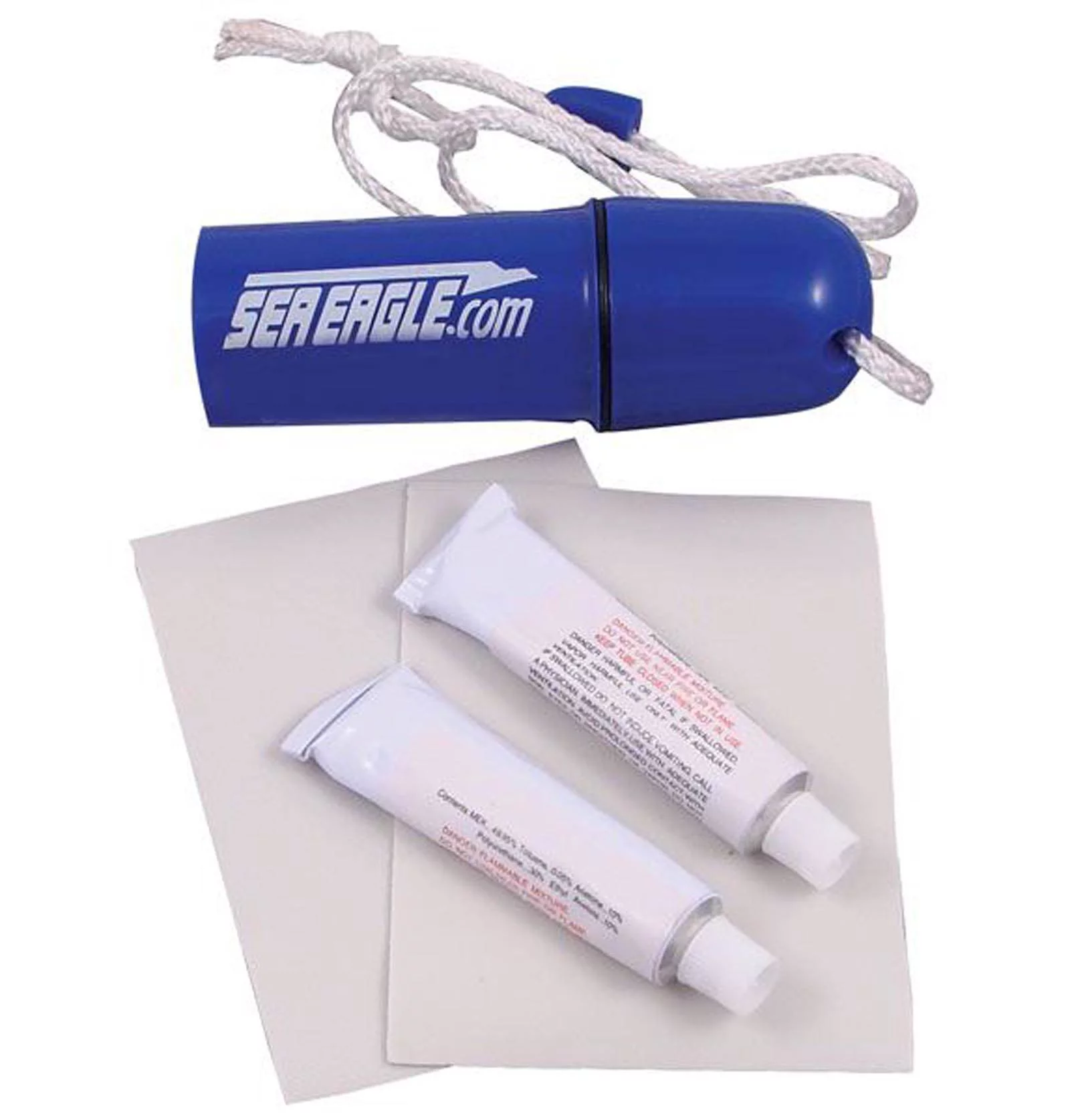 SEA EAGLE 330 Deluxe 2 Person Inflatable Kayak Canoe w/ Paddles & Repair Kit