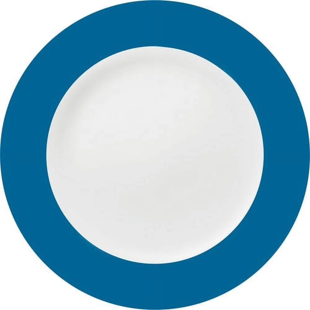 Konitz Turquoise China Salad & Dessert Plates (Set of 2)