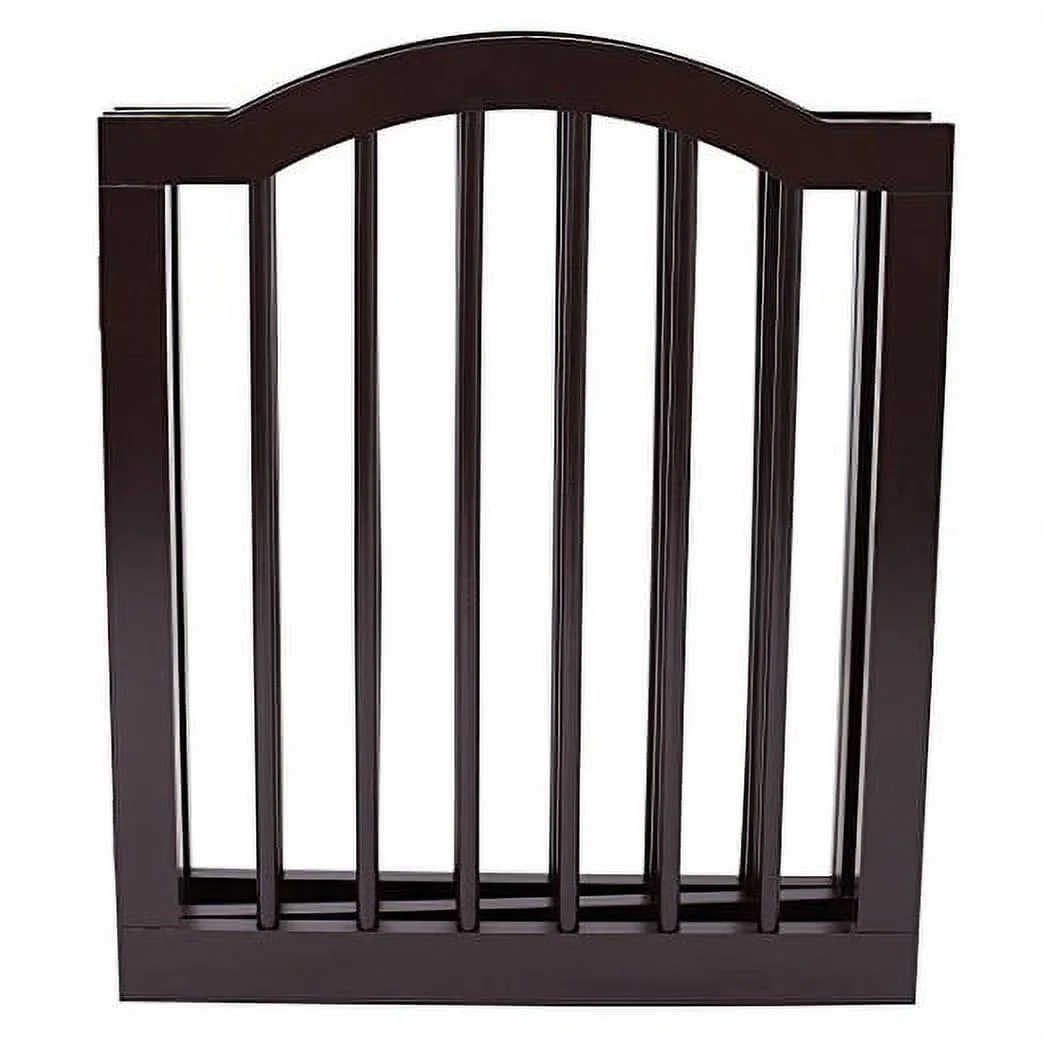 Internet's Best Dog Gate With Arched Top, 4 Panel 24 Inch