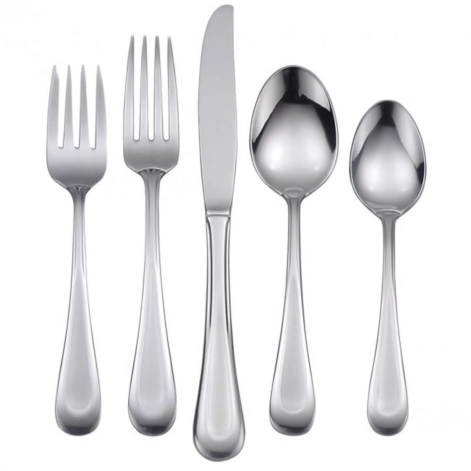 Oneida Satin Sand Dune 45Pc 18/10 Stainless Flatware Set for 8, 2641045B