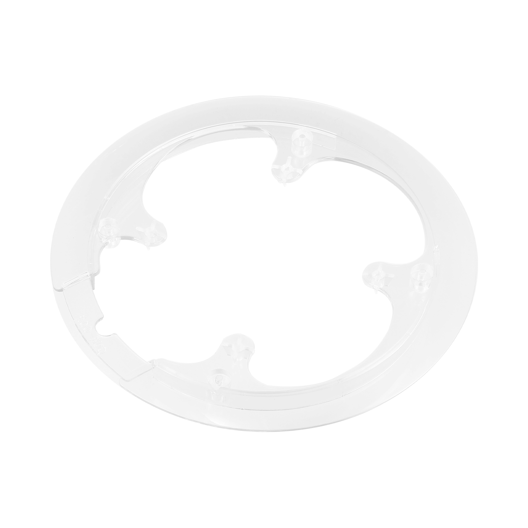 Unique Bargains 2 Pcs 42 44 Teeth 7.4cm 9.5-10.5cm Bicycle Bike Crankset Chain Wheel Cover Protection Chain Wheel Protective Cover Clear