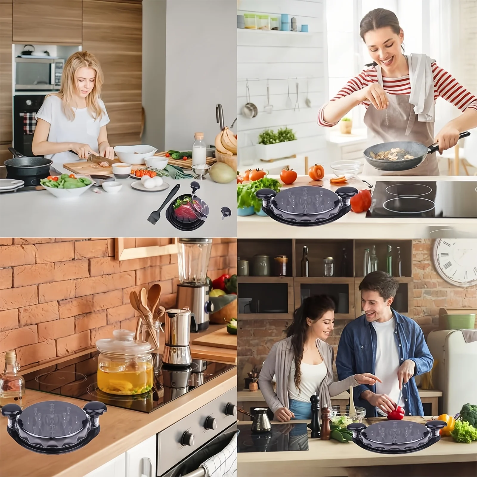 Tertran Shred Machine Chicken Shredder Tool Twist - Beef Shredder Kitchen Gadget Durable Safe Red Chicken Shredder Tool - Pulled Pork Shredder Machine for Chicken Meat Chopper for Ground Beef - Black