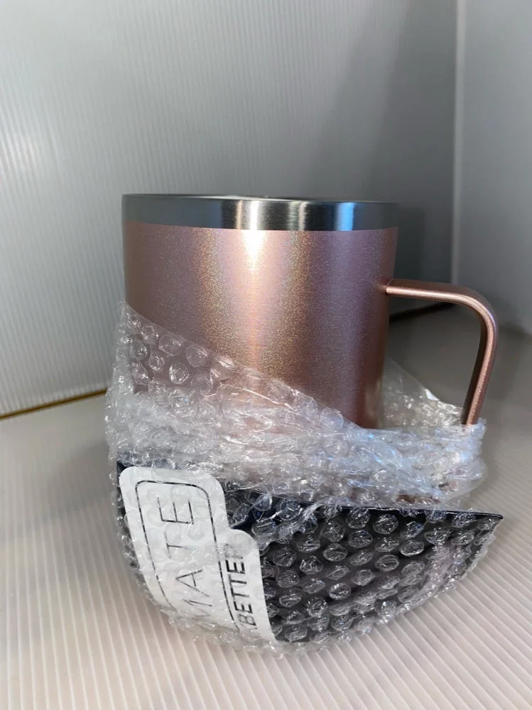 BrüMate Toddy - 16oz Stainless Steel Insulated Coffee Mug-Glitter Rose Gold