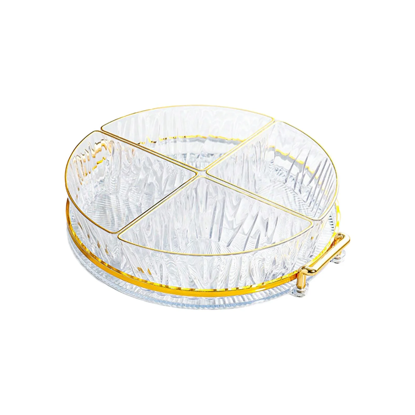 perfk Divided Serving Dishes Serving Bowls for Party Dinner Table Snacks