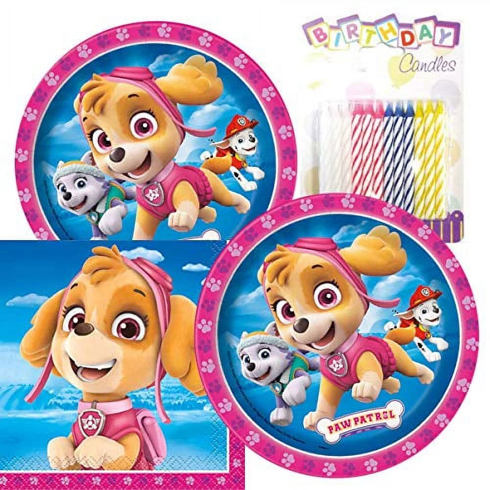Paw Patrol Girl Birthday Party Pack - Includes 7