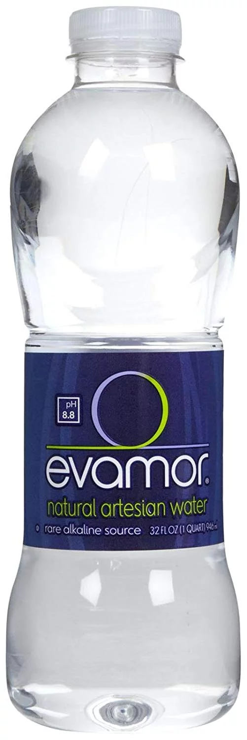 Evamor Natural Alkaline Artesian Water - 32 oz - 12 pk